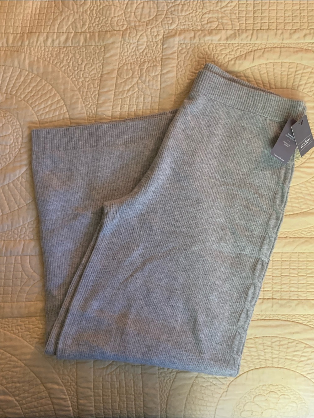 Women’s Auden Light Grey Knit Pants✨
